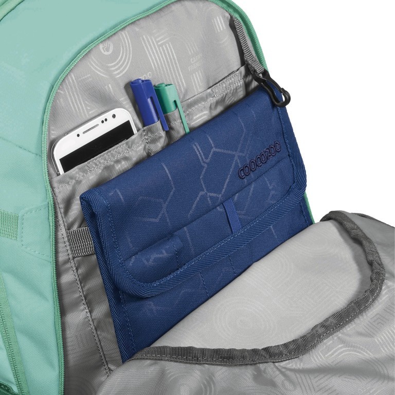 Rucksack Mate 30 Liter All Mint, Farbe: grün/oliv, Marke: Coocazoo, EAN: 4047443495600, Abmessungen in cm: 30x44x23, Bild 3 von 9