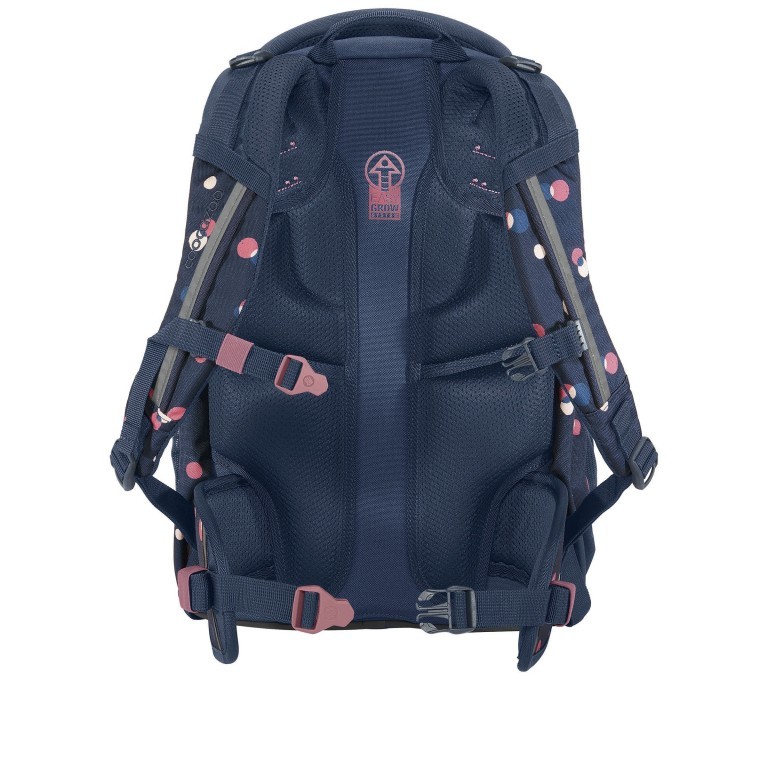 Rucksack Mate Bubble Dreams, Farbe: blau/petrol, Marke: Coocazoo, EAN: 4047443495662, Abmessungen in cm: 30x44x23, Bild 2 von 9