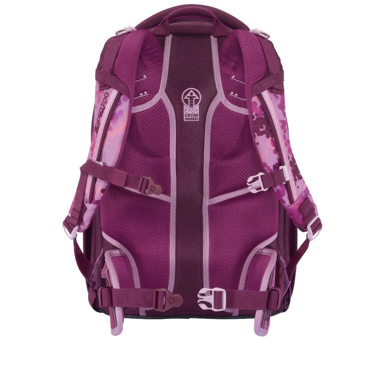 Rucksack Porter erweiterbar Cherry Blossom, Farbe: rot/weinrot, Marke: Coocazoo, EAN: 4047443495884, Abmessungen in cm: 30x44x23, Bild 2 von 11