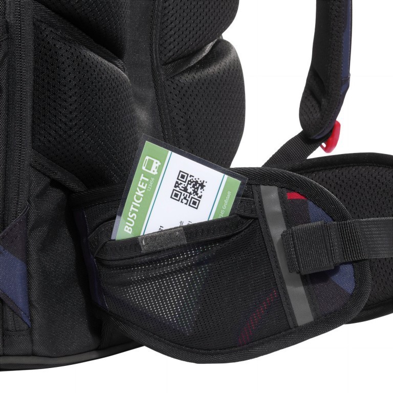 Rucksack Porter erweiterbar Lava Lines, Farbe: anthrazit, Marke: Coocazoo, EAN: 4047443495891, Abmessungen in cm: 30x44x23, Bild 6 von 11