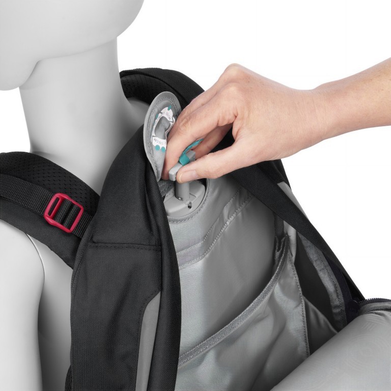 Rucksack Porter erweiterbar Lava Lines, Farbe: anthrazit, Marke: Coocazoo, EAN: 4047443495891, Abmessungen in cm: 30x44x23, Bild 4 von 11