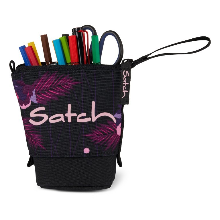 Mäppchen Pencil Slider Mystic Nights, Farbe: schwarz, Marke: Satch, EAN: 4057081162048, Abmessungen in cm: 17x19x7, Bild 2 von 4