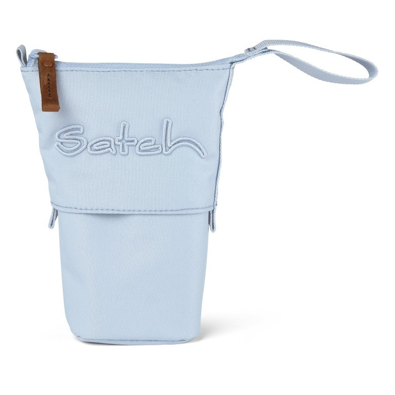 Mäppchen Pencil Slider Skandi Edition Nordic Ice Blue, Farbe: blau/petrol, Marke: Satch, EAN: 4057081191857, Abmessungen in cm: 17x19x7, Bild 1 von 4