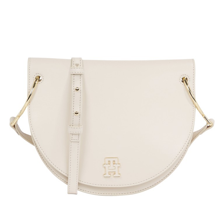 Umhängetasche Chic Saddle Bag Sugarcane, Farbe: beige, Marke: Tommy Hilfiger, EAN: 8720644238912, Abmessungen in cm: 23.5x19.5x7.5, Bild 1 von 4