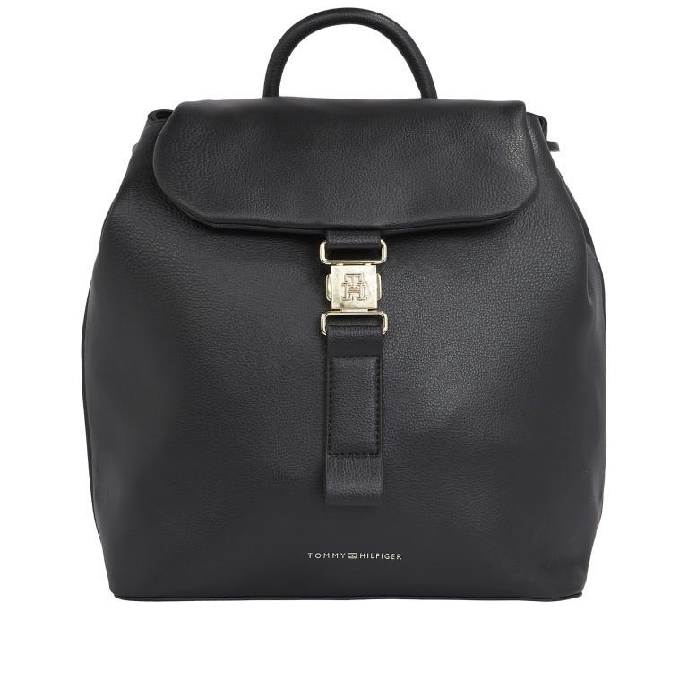 Rucksack Contemporary Black, Farbe: schwarz, Marke: Tommy Hilfiger, EAN: 8720644241738, Abmessungen in cm: 30x32.5x17, Bild 1 von 4