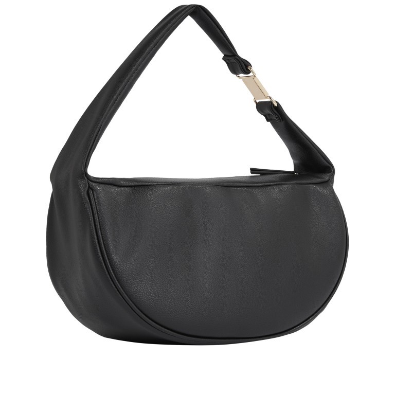 Beuteltasche Contemporary Shoulder Bag Black, Farbe: schwarz, Marke: Tommy Hilfiger, EAN: 8720644246313, Abmessungen in cm: 32x17x12.5, Bild 2 von 4