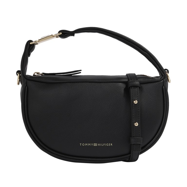 Umhängetasche Contemporary Crossover Bag Black, Farbe: schwarz, Marke: Tommy Hilfiger, EAN: 8720644244470, Abmessungen in cm: 22x13x8.5, Bild 1 von 4