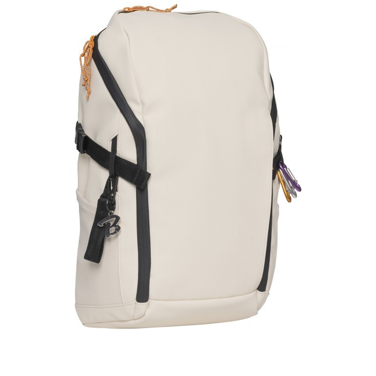 Rucksack Street Go mit Laptopfach 16 Zoll weiss, Farbe: weiß, Marke: Beckmann, EAN: 7049983610069, Abmessungen in cm: 33x47x24, Bild 2 von 6