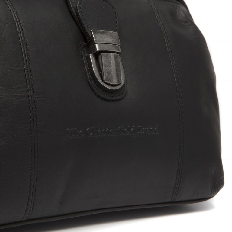 Handtasche Rachael mit Bügelverschluss Black, Farbe: schwarz, Marke: The Chesterfield Brand, EAN: 8719241017808, Abmessungen in cm: 24x17x13, Bild 7 von 7