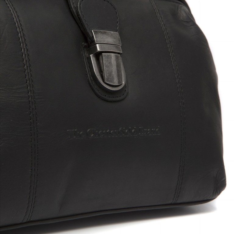 Doktortasche Rachael mit Bügelverschluss Black, Farbe: schwarz, Marke: The Chesterfield Brand, EAN: 8719241017808, Abmessungen in cm: 24x17x13, Bild 7 von 7