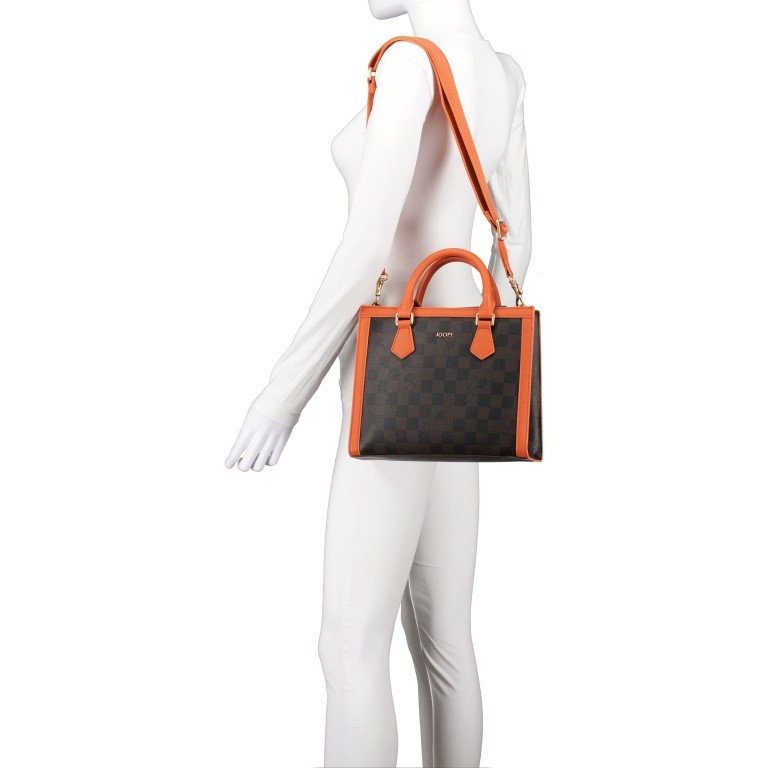 Handtasche Piazza Edition Ariella SHF Orange, Farbe: orange, Marke: Joop!, EAN: 4048835136286, Abmessungen in cm: 27x24.5x11.5, Bild 5 von 8