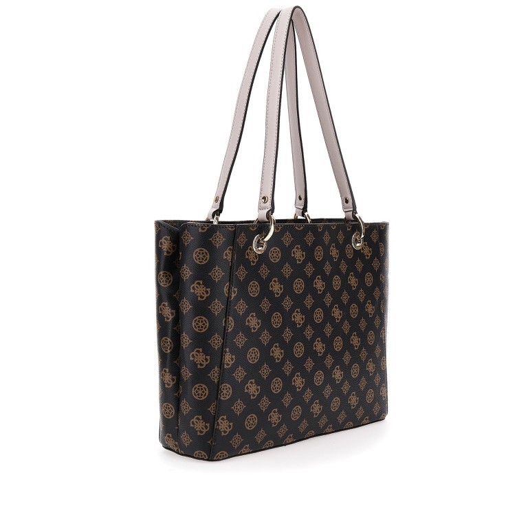 Shopper Noelle 4g-logo Mocha, Farbe: braun, Marke: Guess, EAN: 0190231726975, Abmessungen in cm: 37x26x9.5, Bild 3 von 6