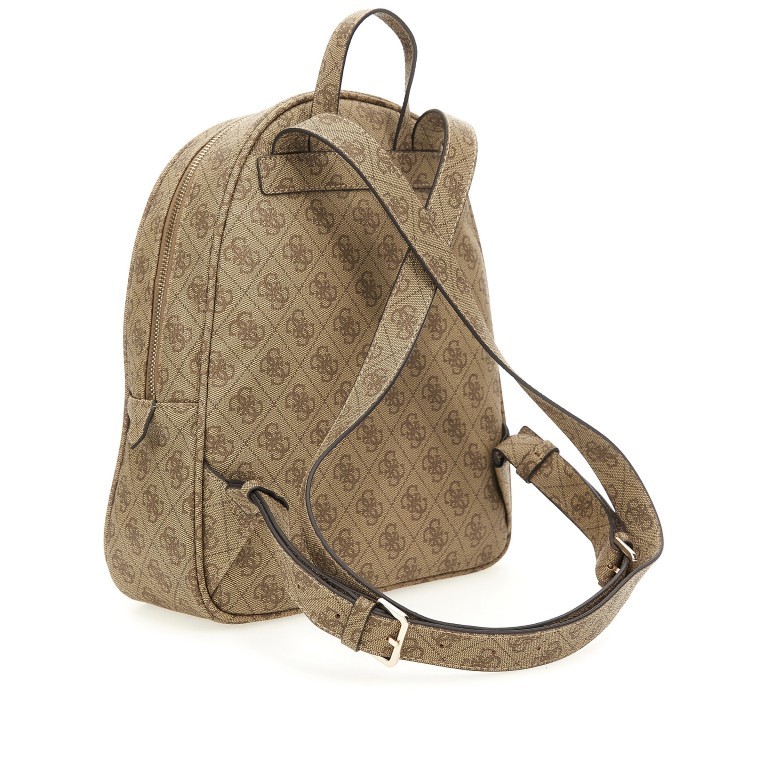 Rucksack Eco Elements Backpack 4g-logo Latte Logo, Farbe: beige, Marke: Guess, EAN: 0190231703693, Abmessungen in cm: 26x32x12, Bild 2 von 5