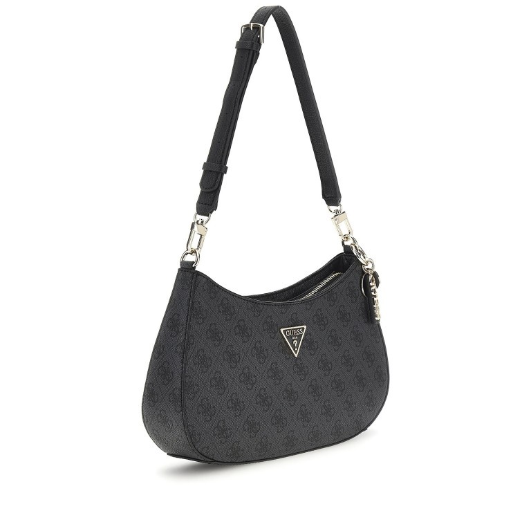 Umhängetasche Noelle 4g-logo Coal, Farbe: anthrazit, Marke: Guess, EAN: 0190231710608, Abmessungen in cm: 29x18x6, Bild 2 von 5