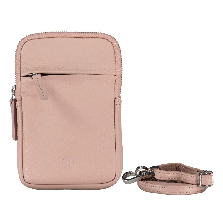 Handytasche Pure Pink, Farbe: rosa/pink, Marke: Hausfelder Manufaktur, EAN: 4065646014121, Abmessungen in cm: 11x17x2, Bild 1 von 6