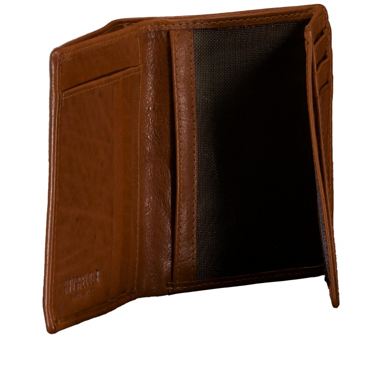Karten-/Ausweisetui Riley mit RFID-Schutz Cognac, Farbe: cognac, Marke: Hausfelder Manufaktur, EAN: 4065646014800, Abmessungen in cm: 9x11.5x2, Bild 5 von 5
