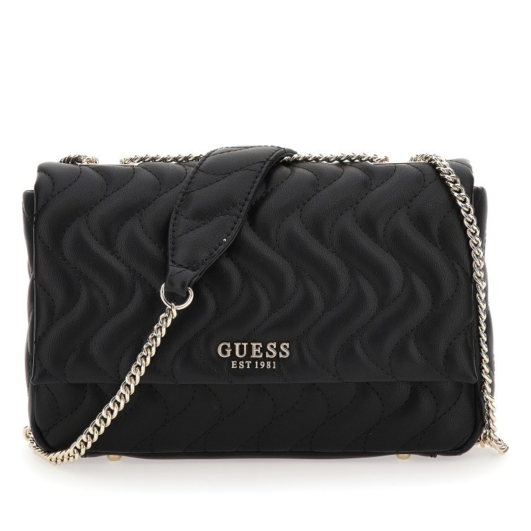 Umhängetasche Eco Mai SCHWARZ/Black, Farbe: schwarz, Marke: Guess, EAN: 0190231725091, Abmessungen in cm: 27x17x5, Bild 1 von 5