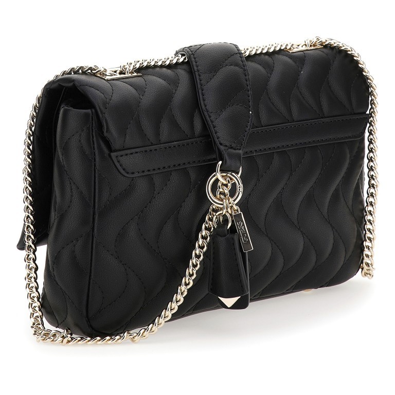 Umhängetasche Eco Mai SCHWARZ/Black, Farbe: schwarz, Marke: Guess, EAN: 0190231725091, Abmessungen in cm: 27x17x5, Bild 2 von 5