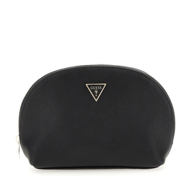 Kosmetiketui Dome Black, Farbe: schwarz, Marke: Guess, EAN: 7622078819518, Abmessungen in cm: 18x15x6.5, Bild 1 von 3