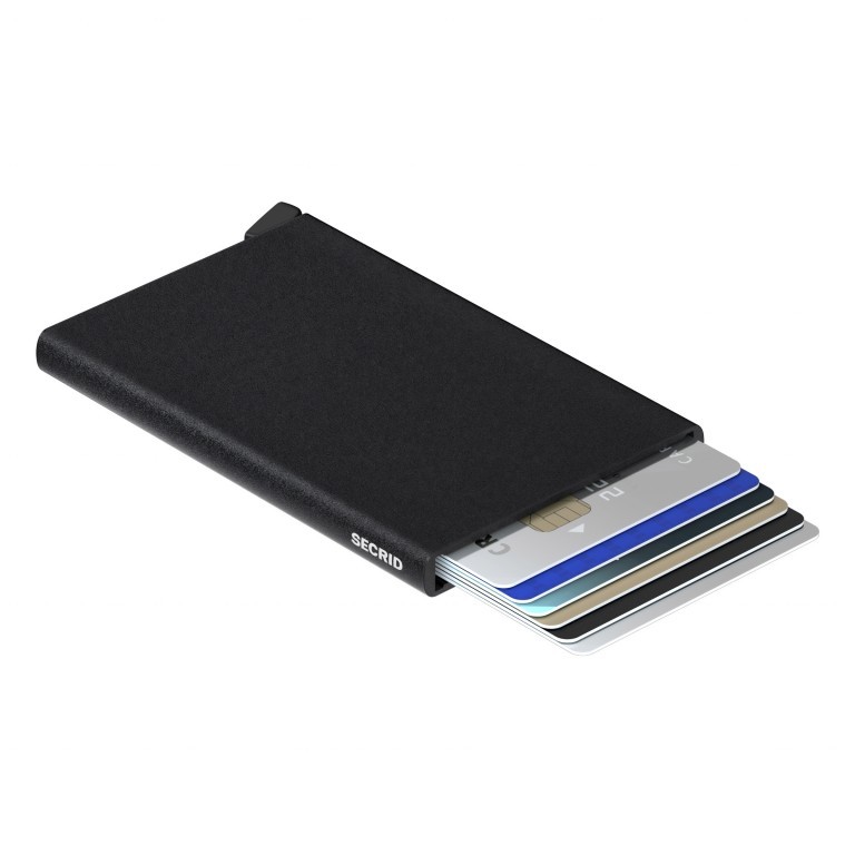 Kartenetui Cardprotector Powder Black, Farbe: schwarz, Marke: Secrid, EAN: 8718215284017, Abmessungen in cm: 6.3x10.2x0.8, Bild 1 von 3