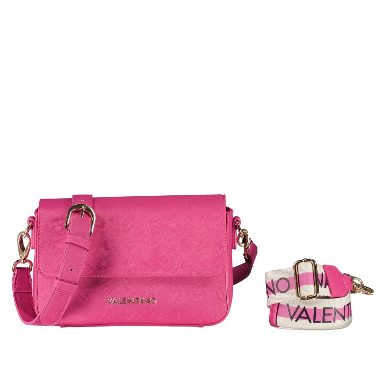 Umhängetasche Zero Relove Recycle Fuxia, Farbe: rosa/pink, Marke: Valentino Bags, EAN: 8054942029348, Abmessungen in cm: 23x16x6, Bild 1 von 6