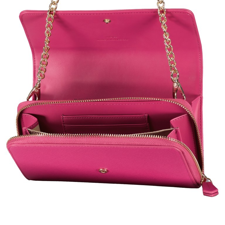 Umhängetasche / Clutch / Portemonnaie Zero Relove Recycle Fuxia, Farbe: rosa/pink, Marke: Valentino Bags, EAN: 8054942031761, Abmessungen in cm: 20x12.5x4.5, Bild 6 von 6