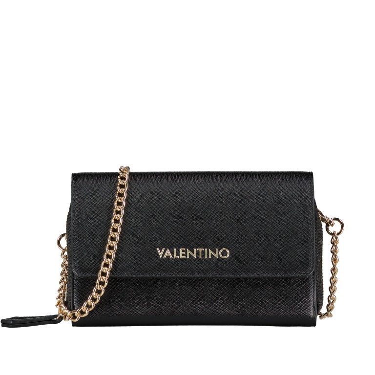 Umhängetasche / Clutch / Portemonnaie Zero Relove Recycle Nero, Farbe: schwarz, Marke: Valentino Bags, EAN: 8054942031747, Abmessungen in cm: 20x12.5x4.5, Bild 1 von 6