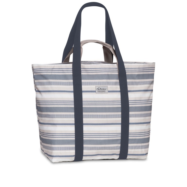 Badetasche Hellgrau Weiß, Farbe: grau, Marke: Fabrizio, EAN: 4066237012052, Abmessungen in cm: 46x46x20, Bild 1 von 1