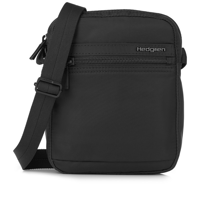 Umhängetasche Inner City Rush S mit RFID-Schutz Black, Farbe: schwarz, Marke: Hedgren, EAN: 5413507859937, Abmessungen in cm: 16x20x5.5, Bild 1 von 11