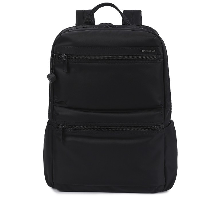 Rucksack Inner City Ava mit RFID-Schutz Black, Farbe: schwarz, Marke: Hedgren, EAN: 5413507863071, Abmessungen in cm: 31x37x13.5, Bild 1 von 8