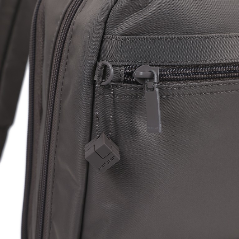 Rucksack Inner City Ava mit RFID-Schutz Sepia, Farbe: taupe/khaki, Marke: Hedgren, EAN: 5413507863088, Abmessungen in cm: 31x37x13.5, Bild 7 von 8