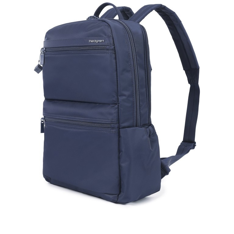 Rucksack Inner City Ava mit RFID-Schutz Total Eclipse, Farbe: blau/petrol, Marke: Hedgren, EAN: 5413507863095, Abmessungen in cm: 31x37x13.5, Bild 2 von 8