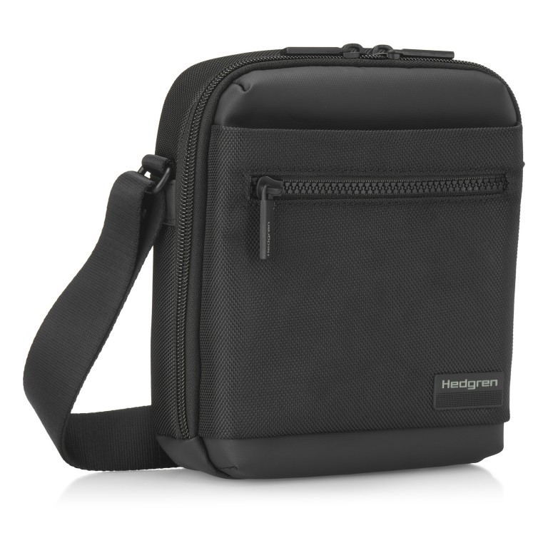 Umhängetasche Next App mit RFID-Schutz Black, Farbe: schwarz, Marke: Hedgren, EAN: 5413507136991, Abmessungen in cm: 16.5x21.5x8, Bild 3 von 8