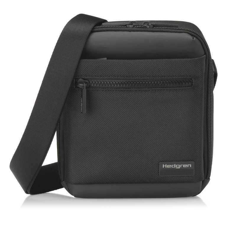 Umhängetasche Next App mit RFID-Schutz Black, Farbe: schwarz, Marke: Hedgren, EAN: 5413507136991, Abmessungen in cm: 16.5x21.5x8, Bild 1 von 8