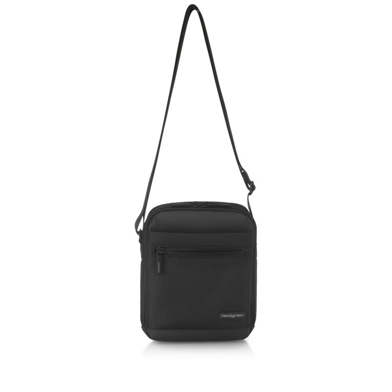 Umhängetasche Next App mit RFID-Schutz Black, Farbe: schwarz, Marke: Hedgren, EAN: 5413507136991, Abmessungen in cm: 16.5x21.5x8, Bild 2 von 8