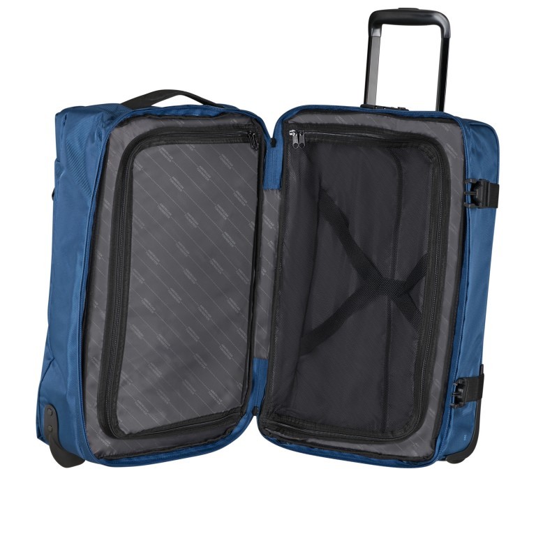 Reisetasche Urban Track S mit Rollen Combat Navy, Farbe: blau/petrol, Marke: American Tourister, EAN: 5400520161628, Abmessungen in cm: 35x55x20, Bild 7 von 11