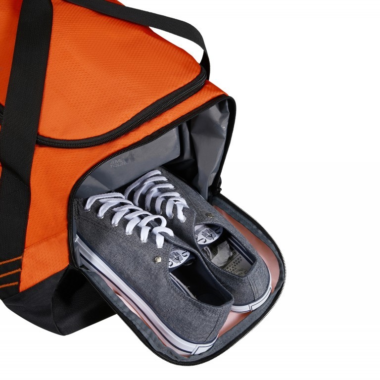 Reise- / Sporttasche Urban Groove Volumen 47 Liter Orange, Farbe: orange, Marke: American Tourister, EAN: 5400520182005, Abmessungen in cm: 59x35x35, Bild 9 von 10