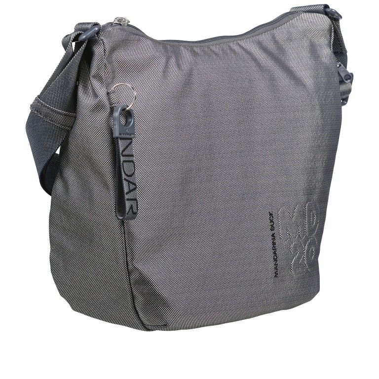 Beuteltasche MD20 QMTV1 Smoked Pearl, Farbe: grau, Marke: Mandarina Duck, EAN: 8032803810526, Abmessungen in cm: 29x27x10.5, Bild 2 von 6