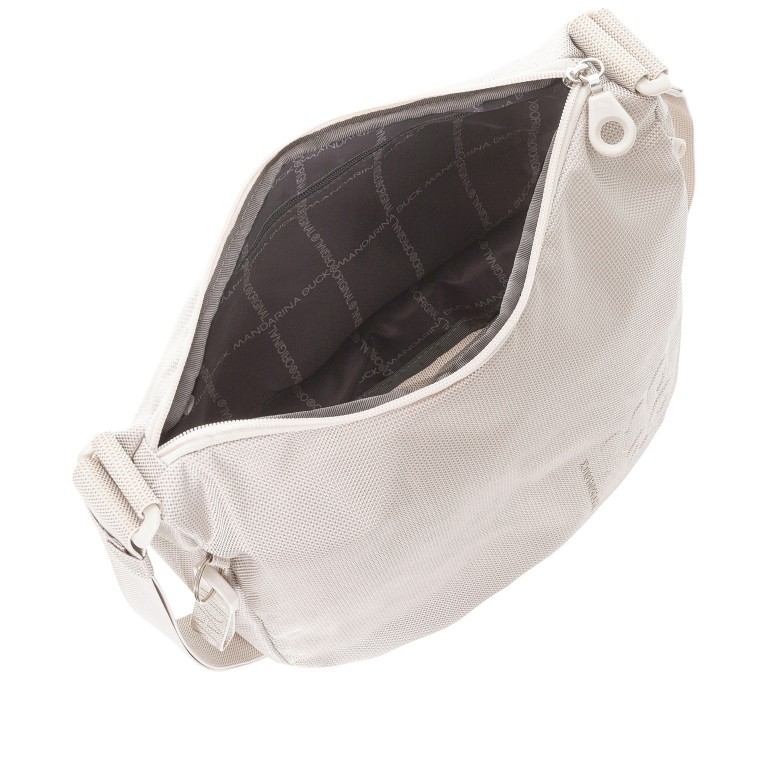 Beuteltasche MD20 QMTV1 Nimbus Cloud, Farbe: beige, Marke: Mandarina Duck, EAN: 8032803810540, Abmessungen in cm: 29x27x10.5, Bild 6 von 6