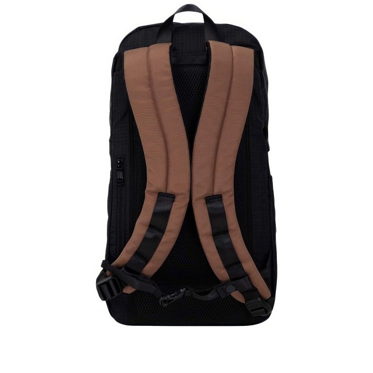 Rucksack Street Cruise Series Roaming mit Laptopfach 15 Zoll Volumen 27 Liter Brown, Farbe: braun, Marke: Doughnut, EAN: 4895222514611, Abmessungen in cm: 30x53x16.5, Bild 3 von 12