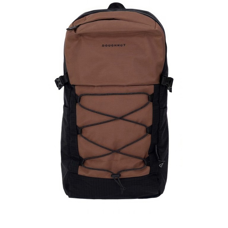 Rucksack Street Cruise Series Hypatia mit Laptopfach 13 Zoll Volumen 17 Liter Brown, Farbe: braun, Marke: Doughnut, EAN: 4895222514598, Abmessungen in cm: 27.5x50.5x15.5, Bild 1 von 13