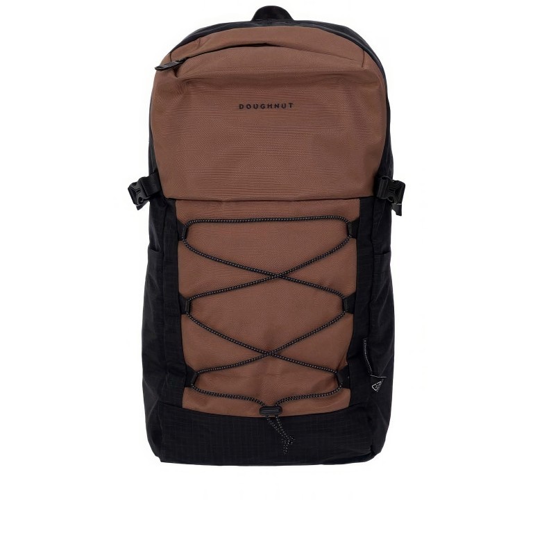 Rucksack Street Cruise Series Hypatia mit Laptopfach 13 Zoll Volumen 27 Liter Brown, Farbe: braun, Marke: Doughnut, EAN: 4895222514598, Abmessungen in cm: 27.5x50.5x15.5, Bild 1 von 13