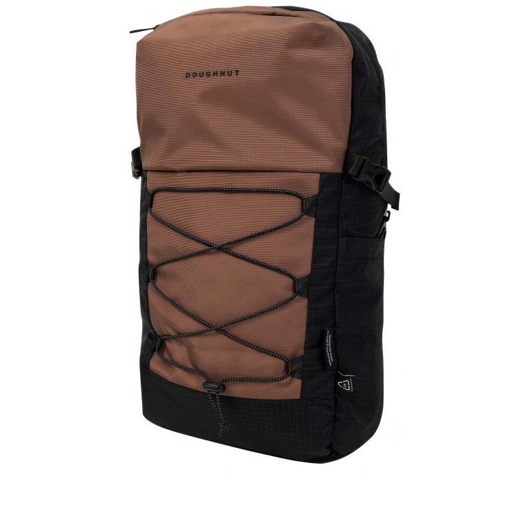 Rucksack Street Cruise Series Hypatia mit Laptopfach 13 Zoll Volumen 17 Liter Brown, Farbe: braun, Marke: Doughnut, EAN: 4895222514598, Abmessungen in cm: 27.5x50.5x15.5, Bild 2 von 13