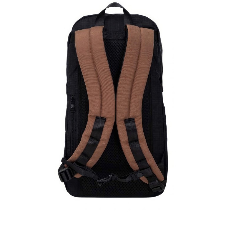 Rucksack Street Cruise Series Hypatia mit Laptopfach 13 Zoll Volumen 17 Liter Brown, Farbe: braun, Marke: Doughnut, EAN: 4895222514598, Abmessungen in cm: 27.5x50.5x15.5, Bild 3 von 13