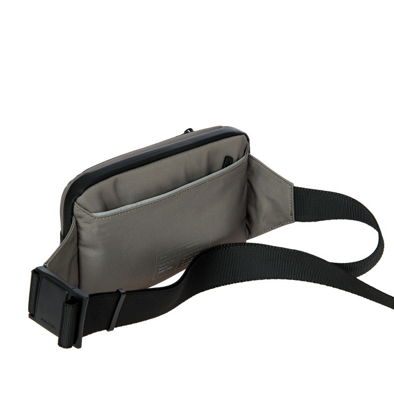 Gürteltasche Urban Eco Belt Bag Stone Grey, Farbe: grau, Marke: Porsche Design, EAN: 4056487038179, Abmessungen in cm: 14x22x5, Bild 4 von 11