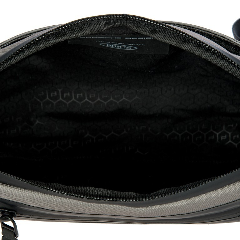 Gürteltasche Urban Eco Belt Bag Stone Grey, Farbe: grau, Marke: Porsche Design, EAN: 4056487038179, Abmessungen in cm: 14x22x5, Bild 6 von 11