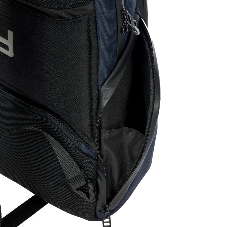 Rucksack Urban Eco Backpack S mit Laptopfach 13 Zoll Dark Blue, Farbe: blau/petrol, Marke: Porsche Design, EAN: 4056487017501, Abmessungen in cm: 29x41x15, Bild 10 von 11