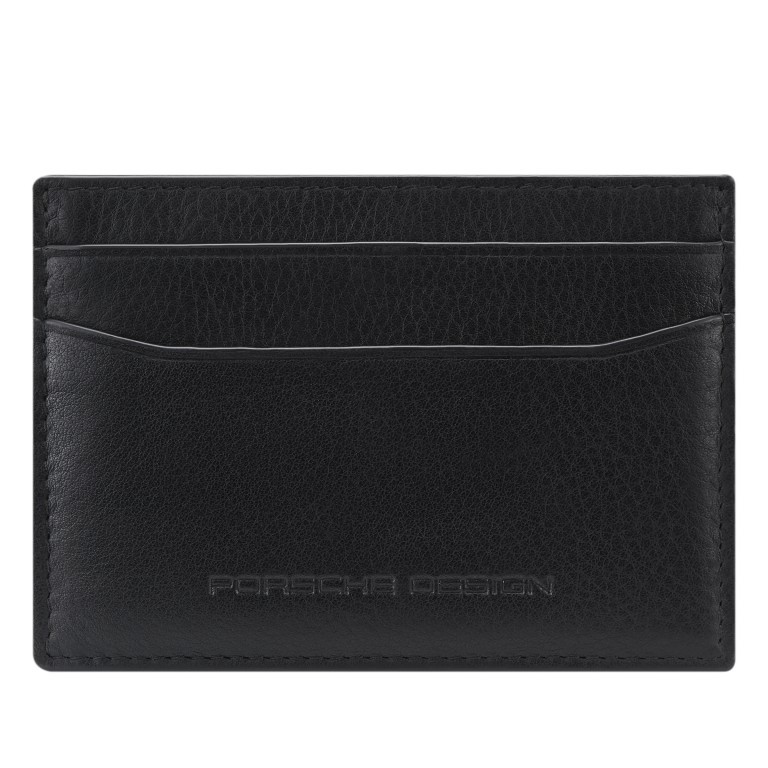 Kartenetui Business Cardholder 2 with Money Clip mit RFID-Schutz Black, Farbe: schwarz, Marke: Porsche Design, EAN: 4056487001258, Abmessungen in cm: 10.5x7.5x5, Bild 1 von 3