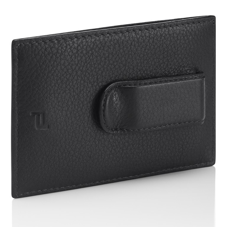 Kartenetui Business Cardholder 2 with Money Clip mit RFID-Schutz Black, Farbe: schwarz, Marke: Porsche Design, EAN: 4056487001258, Abmessungen in cm: 10.5x7.5x5, Bild 3 von 3