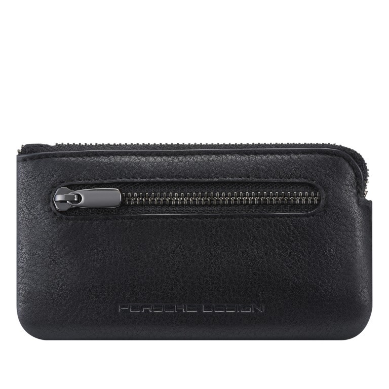 Schlüsseletui Business Key Case M Black, Farbe: schwarz, Marke: Porsche Design, EAN: 4056487001111, Abmessungen in cm: 12x70x1, Bild 1 von 3